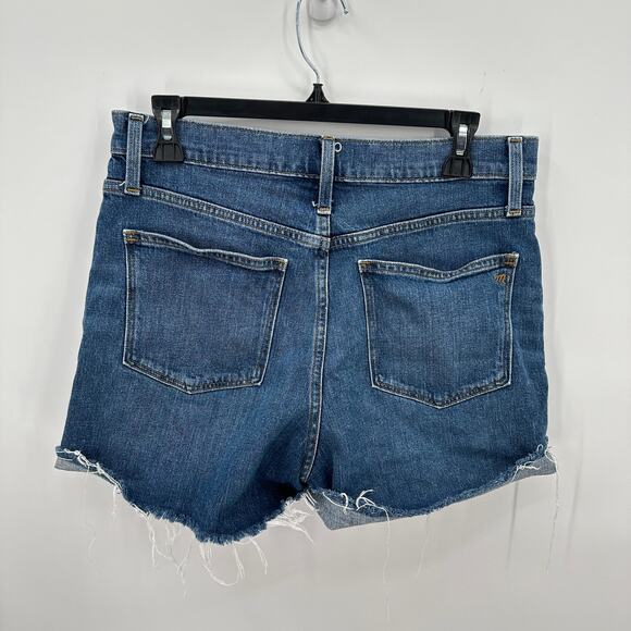MADEWELL M9222 High-Rise Denim Shorts in Malden Wash // 28 - Picture 10 of 12